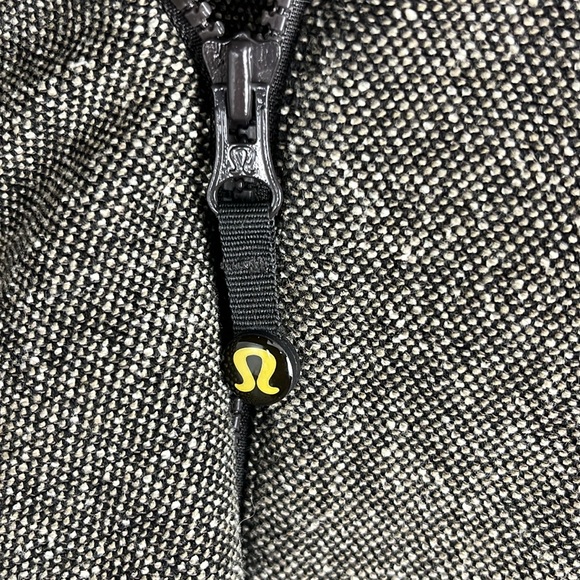 Lululemon Audrey Brown Tweed-Look Jacket w/ Fleece Lining - Picture 11 of 14
